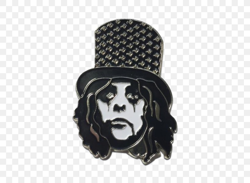 Lapel Pin Screen Printing Clothing Accessories Hat, PNG, 600x600px, Lapel Pin, Alice Cooper, Black, Caricature, Clothing Accessories Download Free