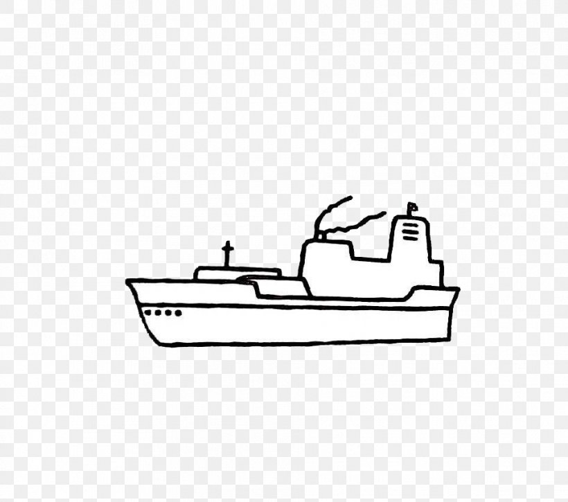 Sailing Ship Stroke Watercraft Car, PNG, 958x848px, Ship, Area, Bathroom Accessory, Black And White, Boat Download Free