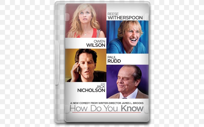Jack Nicholson How Do You Know Shut Up And Kiss Me Reese Witherspoon Do You Know Me, PNG, 512x512px, Jack Nicholson, Comedy, Facial Expression, Film, Film Poster Download Free