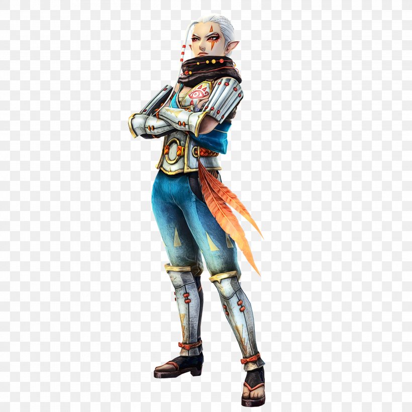 Hyrule Warriors The Legend Of Zelda: Skyward Sword The Legend Of Zelda: Ocarina Of Time The Legend Of Zelda: Breath Of The Wild Impa, PNG, 3000x3000px, Hyrule Warriors, Action Figure, Art, Boba Fett, Characters Of The Legend Of Zelda Download Free