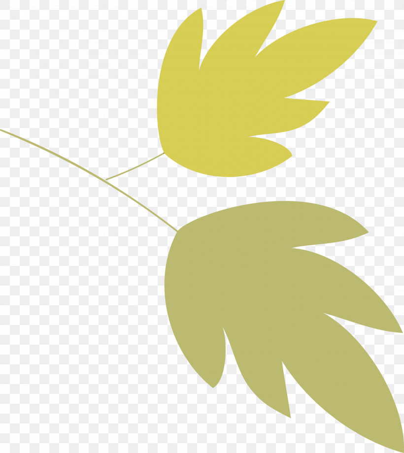 Plant Stem Leaf Yellow M-tree Line, PNG, 2672x3000px, Watercolor, Biology, Flower, Leaf, Line Download Free