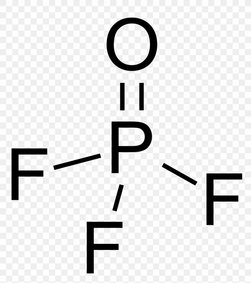Phosphoryl Fluoride Molecule Phosphoryl Chloride Phosphorus, PNG, 1024x1154px, Molecule, Area, Black, Black And White, Brand Download Free