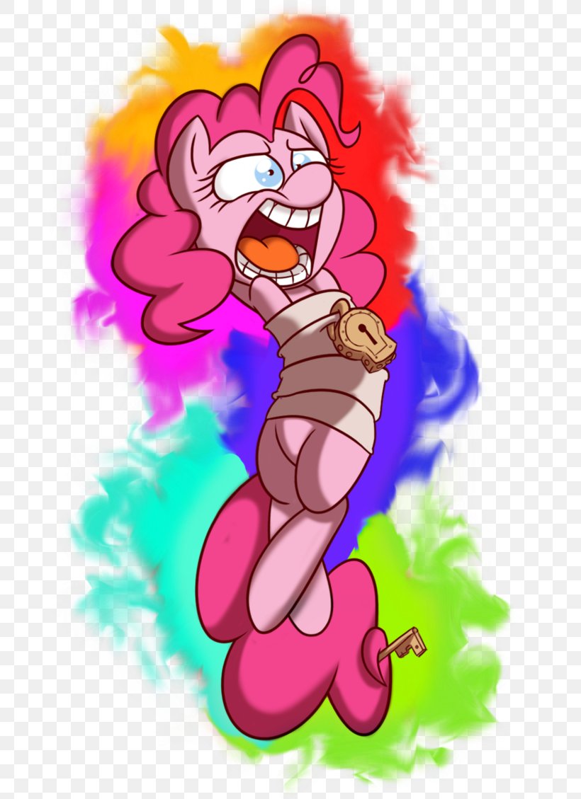 Pinkie Pie Straitjacket My Little Pony: Friendship Is Magic Fandom Magical Mystery Cure, PNG, 708x1129px, Watercolor, Cartoon, Flower, Frame, Heart Download Free