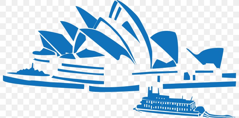 Sydney Opera House Drawing Clip Art, PNG, 800x406px, Sydney Opera House, Area, Brand, City Of Sydney, Drawing Download Free