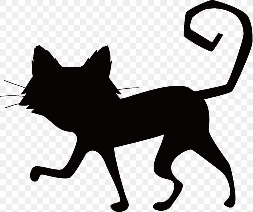 Black Cat Halloween Cat, PNG, 1026x860px, Black Cat, Cat, Halloween, Line Art, Silhouette Download Free