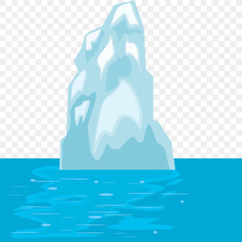 Iceberg Clip Art, PNG, 1000x1000px, Iceberg, Aqua, Azure, Blue, Blue Iceberg Download Free