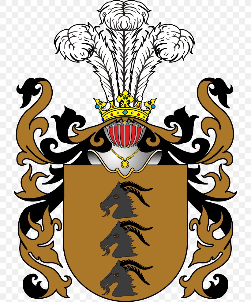 Zerwikaptur Coat Of Arms Polish Heraldry Poland, PNG, 730x988px, Coat Of Arms, Artwork, Crest, Flower, Food Download Free