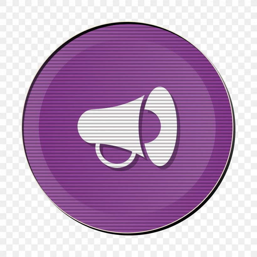 Announcement Icon Campgn Icon Marketing Icon, PNG, 1240x1240px, Announcement Icon, Audio Equipment, Brass Instrument, Campgn Icon, Lavender Download Free