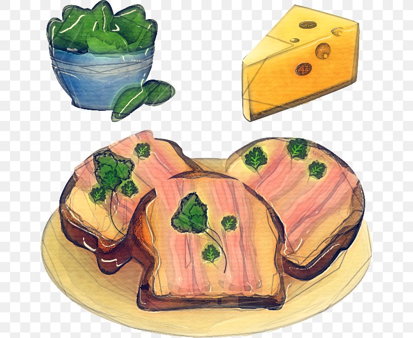 Cheese Cartoon, PNG, 659x671px, Toast, Bacon, Bread, Breakfast, Cheese Download Free