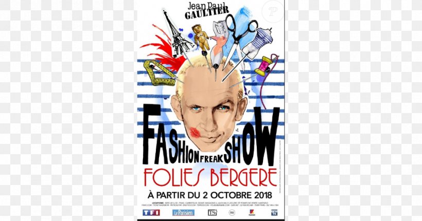 Folies Bergère JEAN PAUL GAULTIER FASHION FREAK SHOW, PNG, 950x499px, Fashion, Advertising, Brand, Cabaret, Christian Dior Se Download Free
