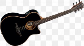 Acoustic Guitar - Lag Acoustic Guitar Acoustic-electric Guitar Cutaway PNG