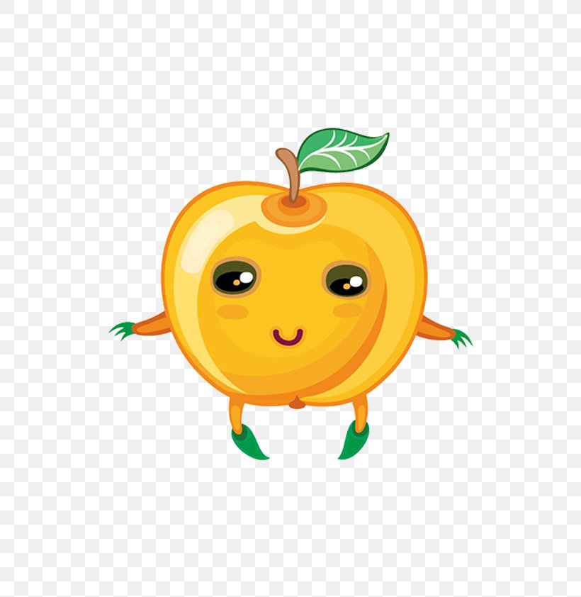 Little Apple, PNG, 595x842px, Apple, Auglis, Calabaza, Cartoon, Food Download Free