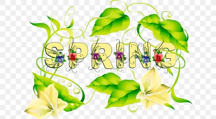 Spring Clip Art, PNG, 640x454px, Spring, Art, Branch, Flora, Floral Design Download Free