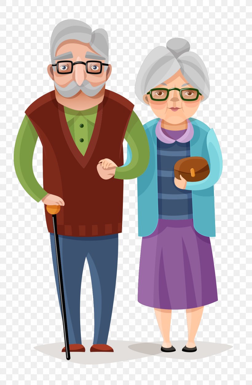 Vector Graphics Old Age Image Illustration, PNG, 1175x1799px, Old Age