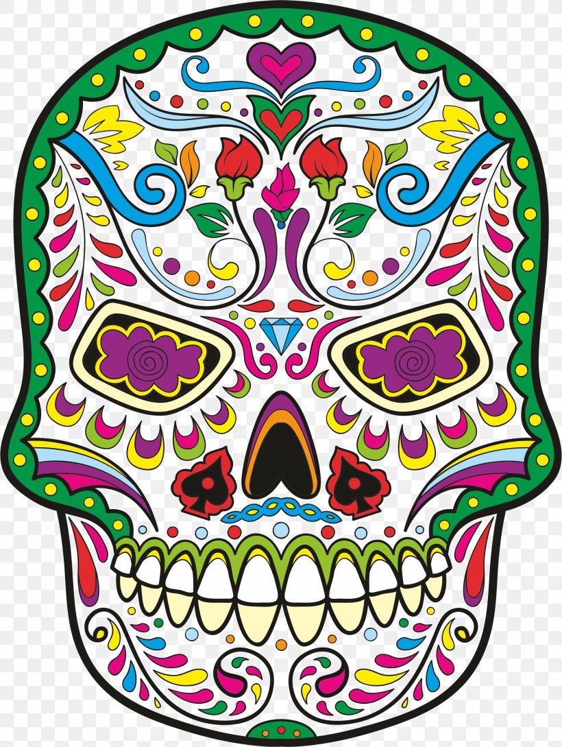 Calavera Skull Mexico Day Of The Dead Wallet, PNG, 2368x3145px, Calavera, Bag, Bone, Cigarette Case, Clothing Accessories Download Free