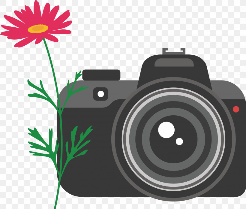 Camera Flower, PNG, 2999x2549px, Camera, Camera Lens, Digital Camera, Engineering, Flower Download Free