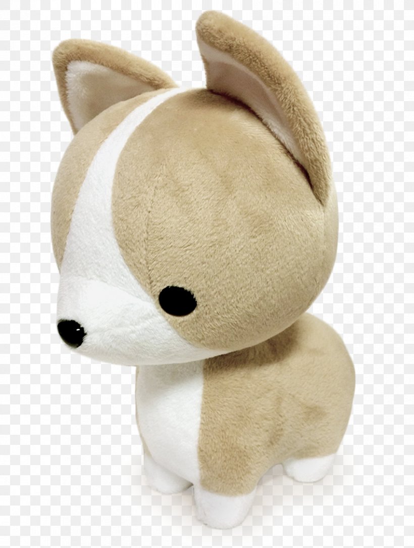 Stuffed Animals & Cuddly Toys Pembroke Welsh Corgi Plush Puppy, PNG, 850x1124px, Watercolor, Cartoon, Flower, Frame, Heart Download Free