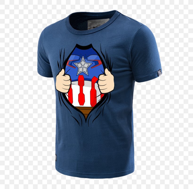 T-shirt Captain America Hoodie Marvel Comics, PNG, 700x800px, Tshirt, Active Shirt, American Comic Book, Captain America, Comics Download Free