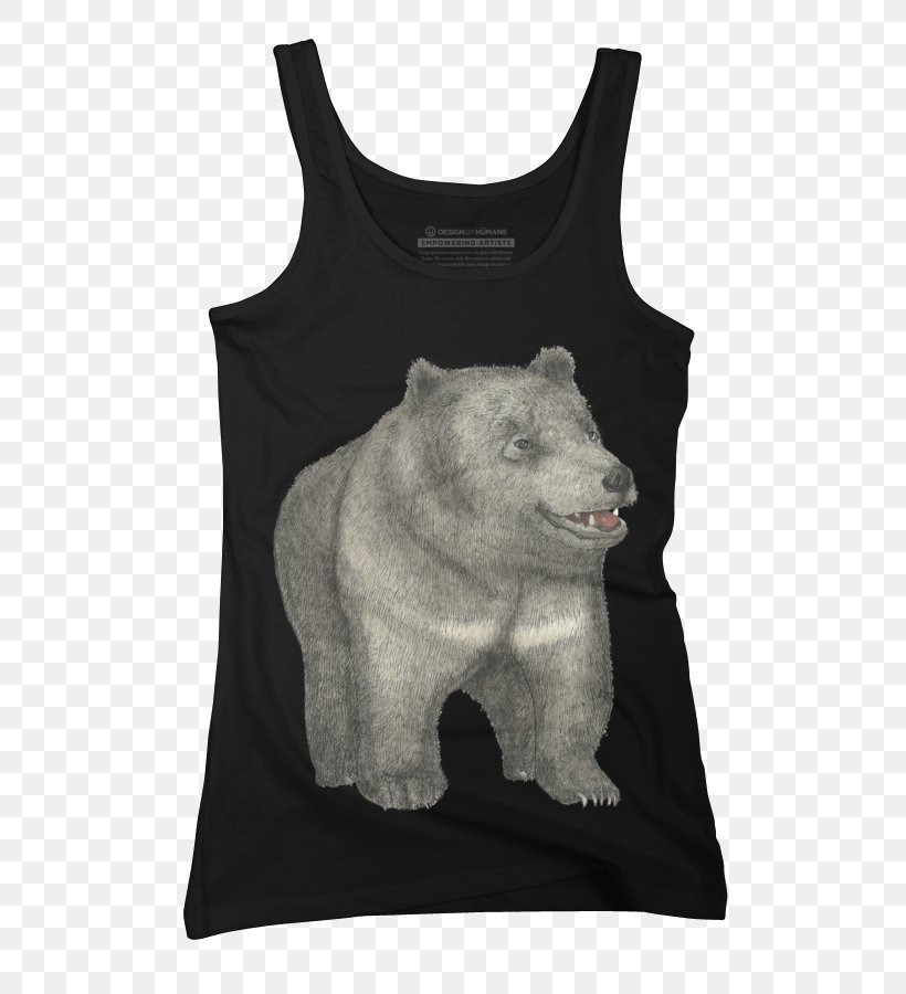 T-shirt Sleeveless Shirt Hoodie Top, PNG, 585x900px, Tshirt, Bear, Clothing, Dolman, Dress Download Free