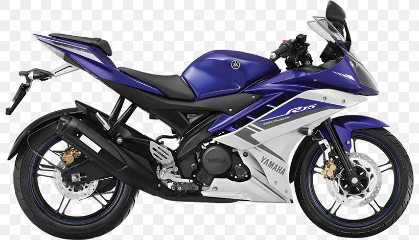 Yamaha Motor Company Yamaha FZ16 Yamaha YZF-R15 Car, PNG, 800x470px, Yamaha Motor Company, Automotive Exhaust, Automotive Exterior, Automotive Wheel System, Bicycle Download Free