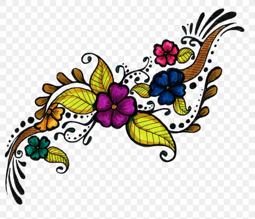 Old School (tattoo) Clip Art, PNG, 900x774px, Tattoo, Art, Artwork, Butterfly, Flora Download Free