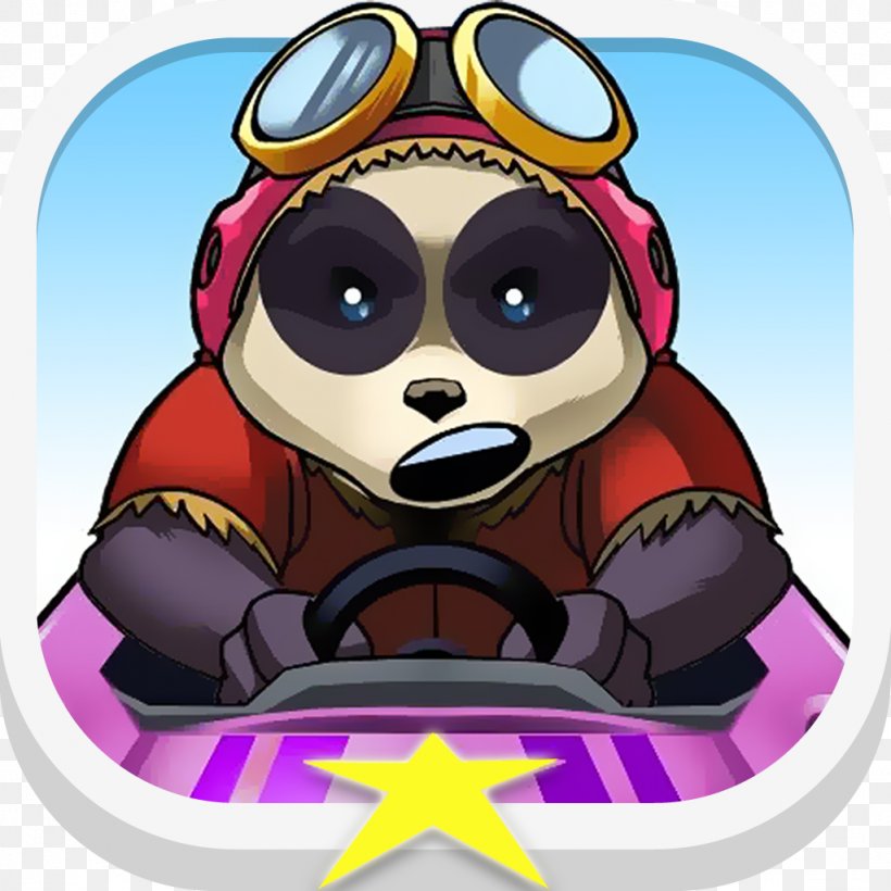 Krazy Kart Racing Android Konami, PNG, 1024x1024px, Android, Animal, Cartoon, Character, Eyewear Download Free