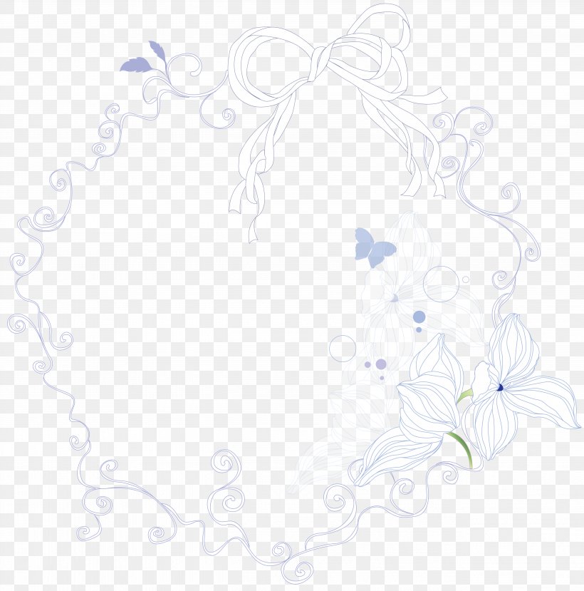 Pattern Desktop Wallpaper Product Font, PNG, 5164x5222px, Flowering Plant, Black And White, Branch, Character, Computer Download Free