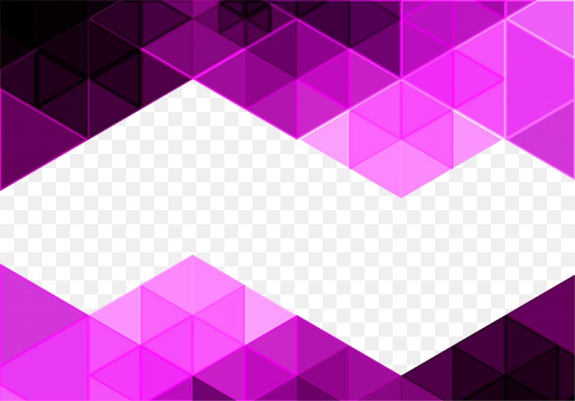 Purple Triangle Mosaic Background, PNG, 1024x715px, Purple Triangle, Abstract, Color, Magenta, Pattern Download Free