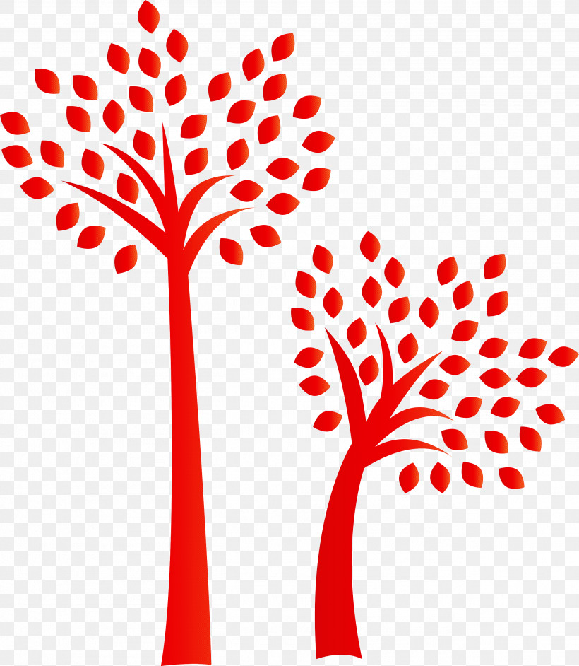 Red Leaf Tree Line Plant, PNG, 2611x3000px, Red, Leaf, Line, Pedicel, Plant Download Free