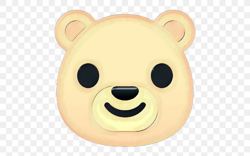 Teddy Bear, PNG, 512x512px, Pop Art, Bear, Cartoon, Head, Retro Download Free