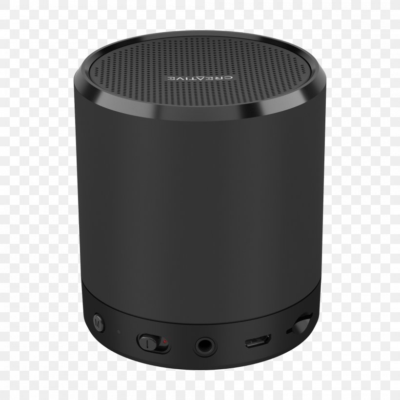 Audio Loudspeaker Creative Technology Creative Woof 3 Wireless Speaker Creative Labs, PNG, 2000x2000px, Audio, Audio Equipment, Bluetooth, Bo Play Beoplay P2, Creative Download Free