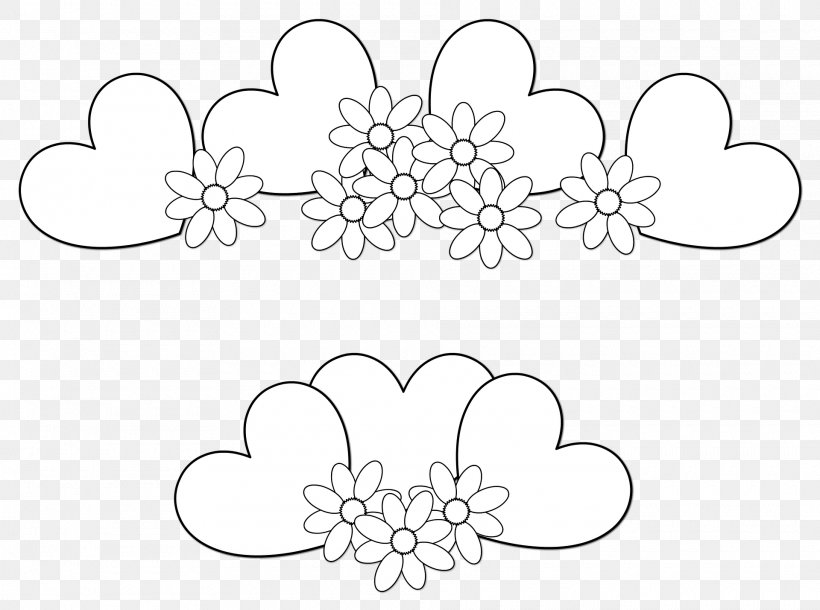 Drawing Flower Download Petal, PNG, 1920x1429px, Drawing, Area, Black, Black And White, Copyright Download Free