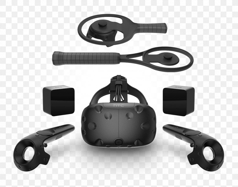 HTC Vive Oculus Rift Virtual Reality Headset PlayStation VR, PNG, 1200x945px, Htc Vive, Auto Part, Automotive Exterior, Game, Hardware Download Free