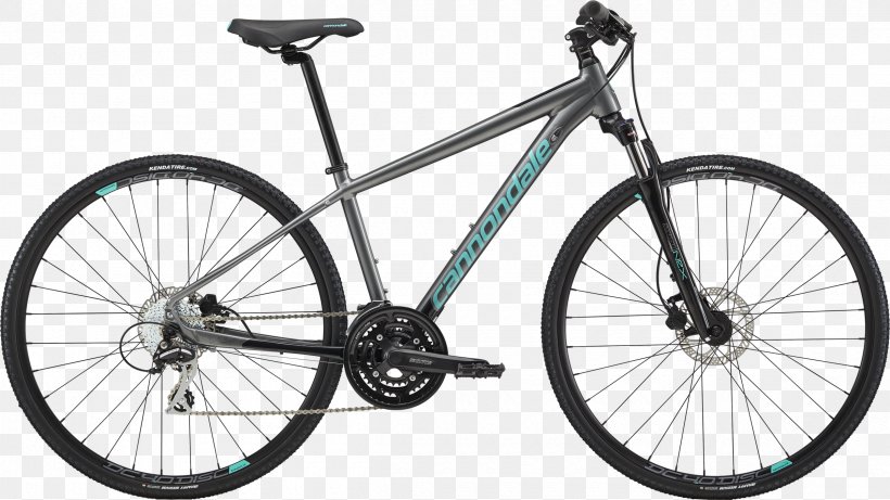 Cannondale Bicycle Corporation Cannondale Quick CX 3 Bike Hybrid Bicycle Cyclo-cross, PNG, 2400x1351px, Bicycle, Automotive Tire, Bicycle Accessory, Bicycle Drivetrain Part, Bicycle Fork Download Free