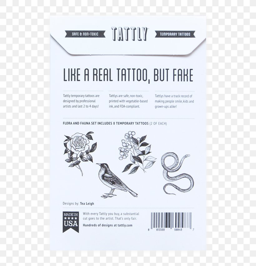 Fauna Tattoo Paper Flora Tattly, PNG, 600x850px, Fauna, Brand, Child, Decoration, Flora Download Free