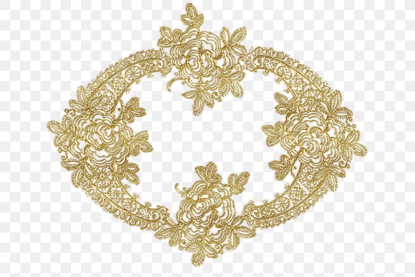 Lace Gold Knitting Jewellery, PNG, 650x548px, Lace, Color, Doily, Drawing, Gold Download Free
