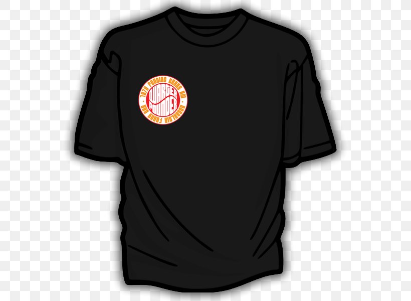 T-shirt Product Design Logo Shoulder, PNG, 600x600px, Tshirt, Active Shirt, Black, Black M, Brand Download Free