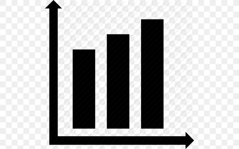 Bar Chart Statistics Clip Art, PNG, 512x512px, Bar Chart, Black, Black And White, Brand, Chart Download Free
