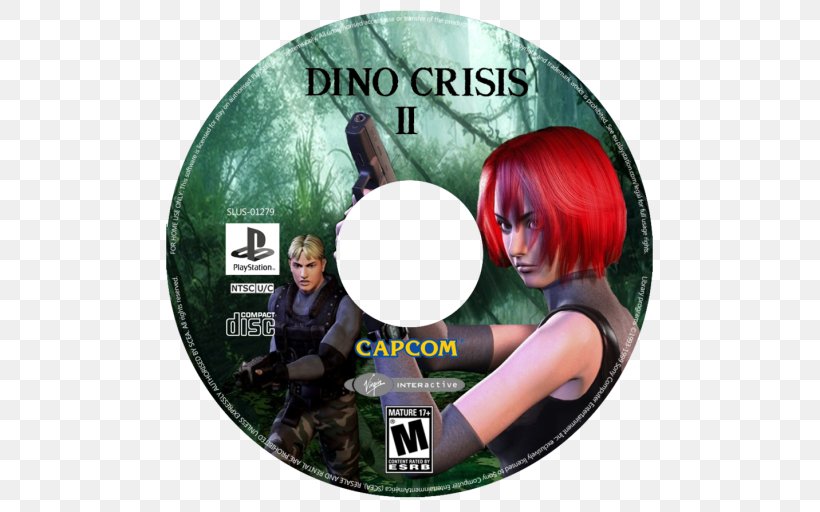 Dino Crisis 2 PlayStation 2 Resident Evil 3: Nemesis, PNG, 512x512px, Dino Crisis 2, Album Cover, Capcom, Compact Disc, Dino Crisis Download Free
