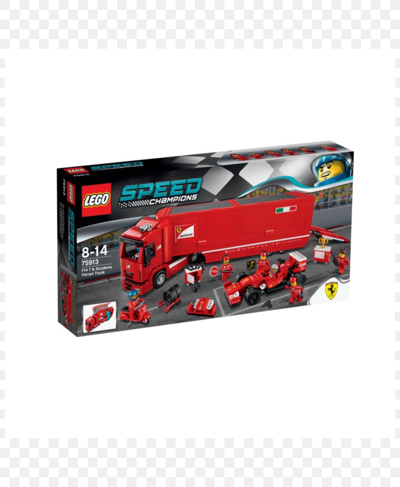 Ferrari F14 T LEGO 75913 Speed Champions F14 T & Scuderia Ferrari Truck Car, PNG, 800x1000px, Ferrari F14 T, Brickworld, Car, Ferrari, Lego Download Free