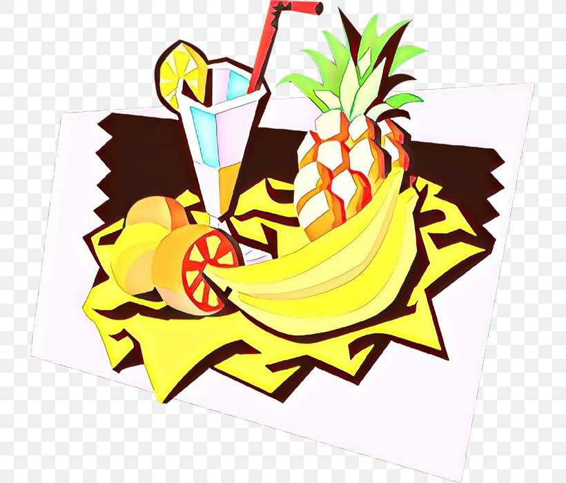 Pineapple, PNG, 731x700px, Cartoon, Food, Pineapple, Side Dish, Yellow Download Free