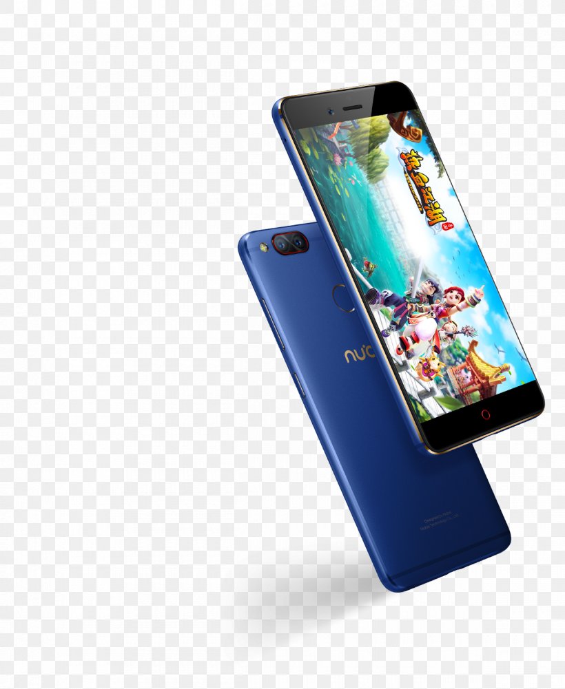Smartphone Feature Phone Telephone Nubia Z17 Mini 128GB Blue, PNG, 1200x1465px, Smartphone, Base, Cellular Network, Communication Device, Electronic Device Download Free