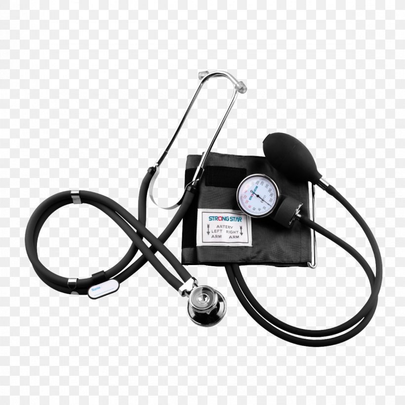 Stethoscope Sphygmomanometer Manometers Medicine Blood Pressure, PNG, 1181x1181px, Stethoscope, Aneroid Barometer, Blood Pressure, Cuff, Hardware Download Free