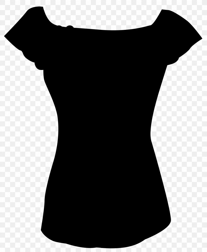 T-shirt Sleeve Shoulder Dress Black & White, PNG, 3287x4000px, Tshirt, Black, Black M, Black White M, Clothing Download Free