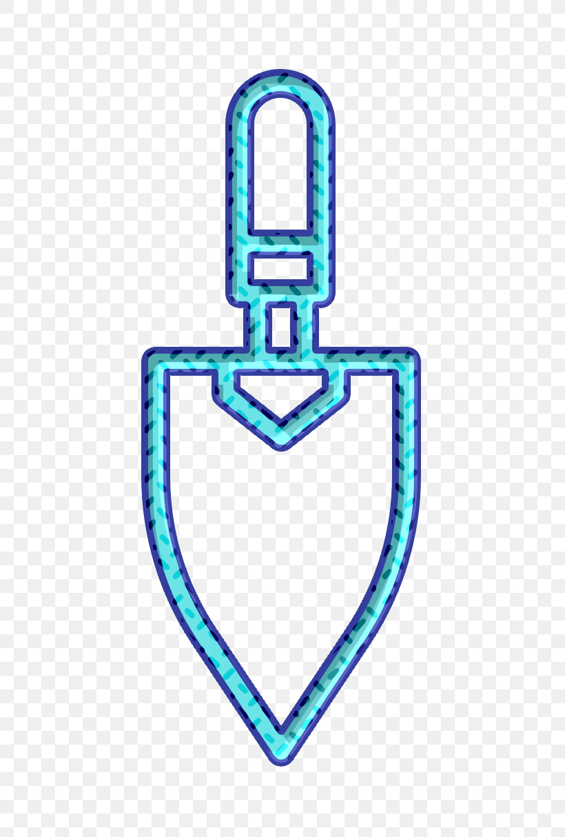 Trowel Icon Cultivation Icon, PNG, 488x1214px, Trowel Icon, Aqua, Cultivation Icon, Electric Blue, Line Download Free