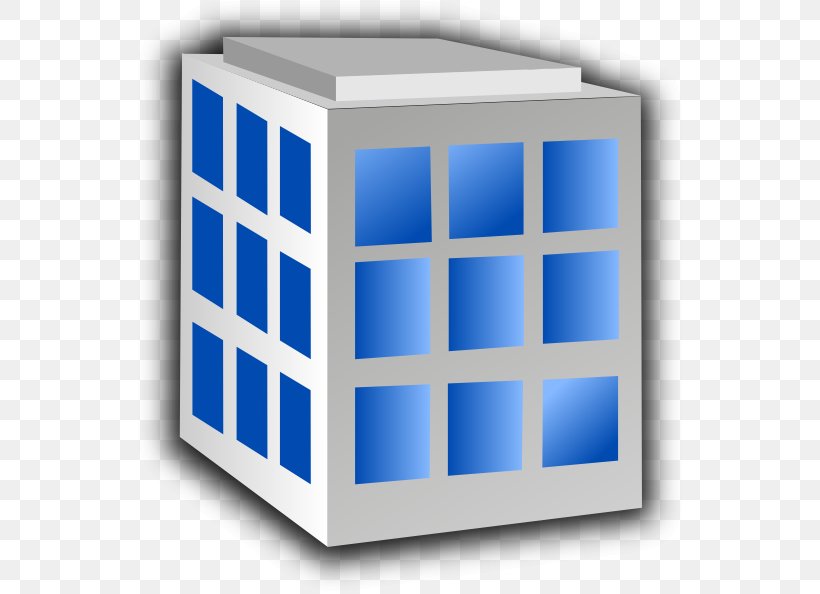 Commercial Building Office Clip Art, PNG, 546x594px, Building, Biurowiec, Blue, Business, Commercial Building Download Free