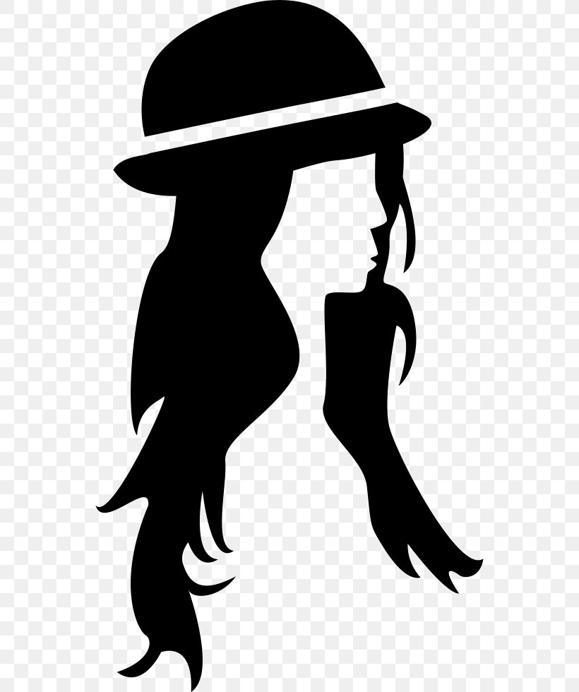 Hat Clip Art, PNG, 550x980px, Hat, Artwork, Black And White, Cap, Fedora Download Free