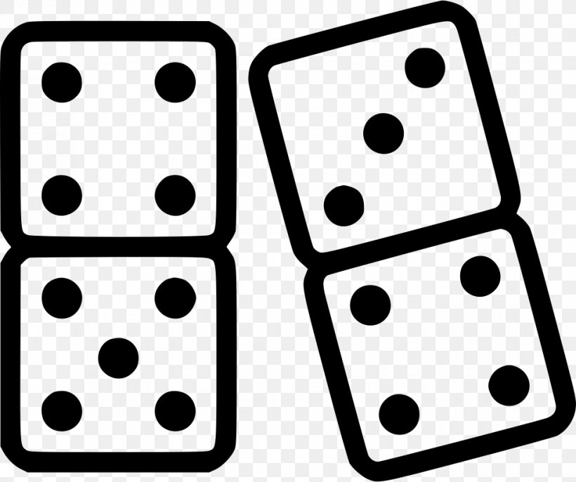Dominoes, PNG, 980x822px, Dominoes, Black And White, Dice, Dice Game, Dominos Pizza Download Free