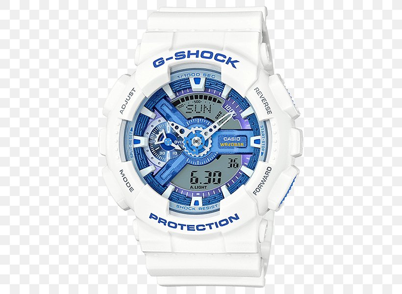 Master Of G G-Shock GA110 Watch Casio, PNG, 500x600px, Master Of G, Blue, Brand, Casio, Cobalt Blue Download Free