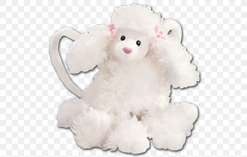 Puppy Plush Poodle Stuffed Animals & Cuddly Toys Gund, PNG, 524x524px, Watercolor, Cartoon, Flower, Frame, Heart Download Free